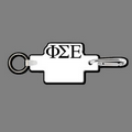Key Clip W/ Key Ring & Phi Sigma Epsilon Key Tag